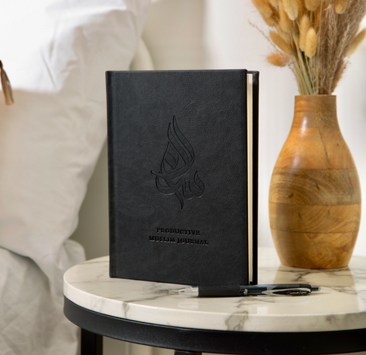 Salam Journal productivity planner for Muslims with daily prayers, Quran tracker, and weekly review